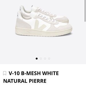 Veja Sneakers: V-10 B-Mesh White Natural Pierre